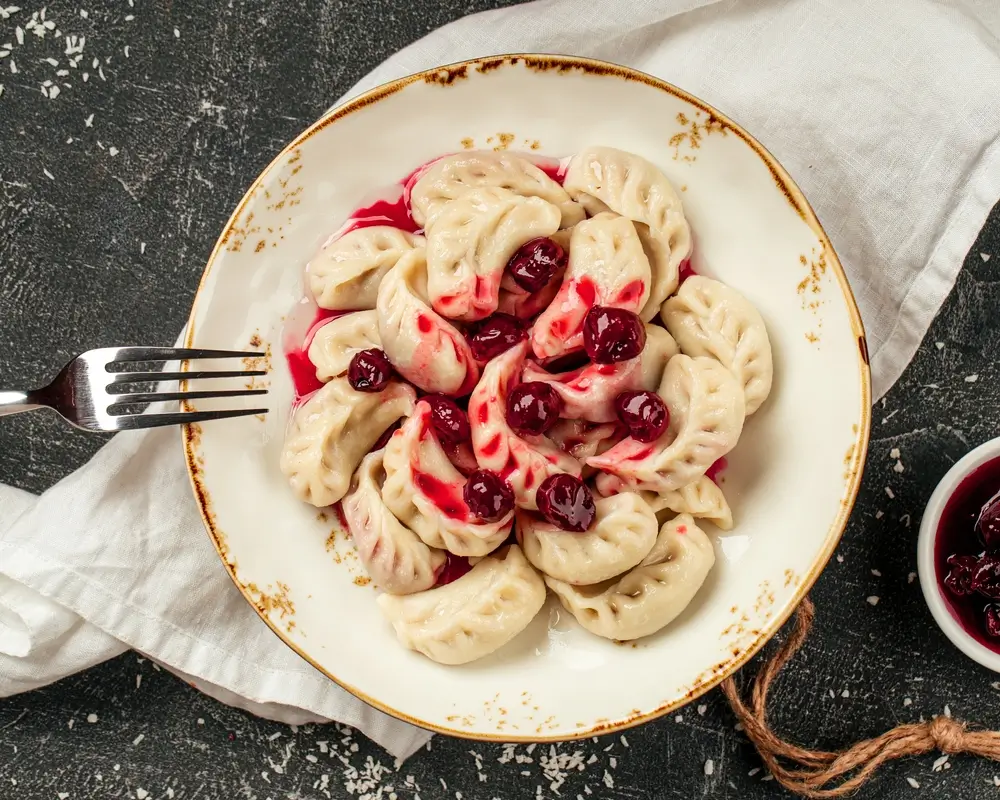 assiette de varenikis