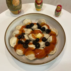Pelmeni champignon sauce tomate
